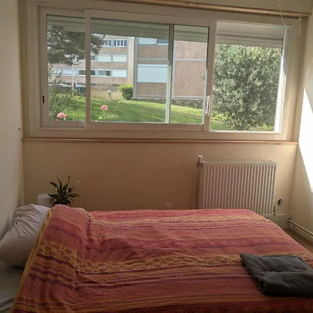 Cozy, Vue Sur Jardin, Proche Tram Centre Ville&aéroport Habitación en casa particular *