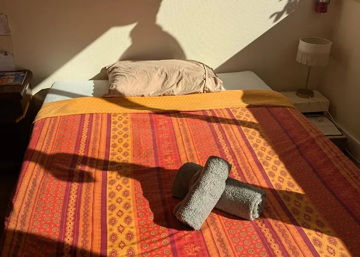 בית אירוח Cozy, Vue Sur Jardin, Proche Tram Centre & Aeroport